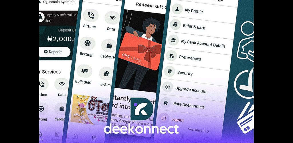Deekonnect Mobile App